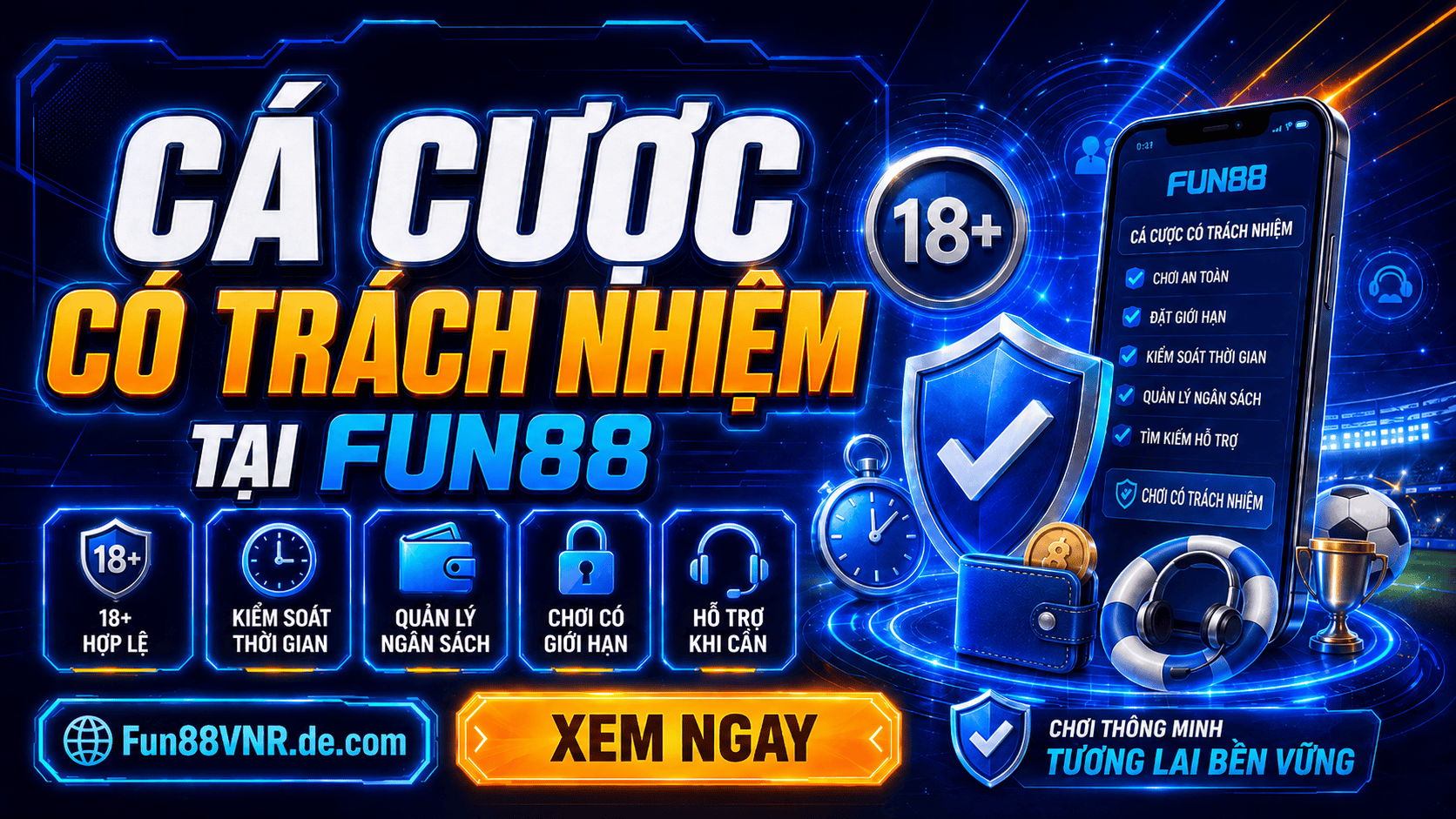 Cá cược có trách nhiệm tại Fun88