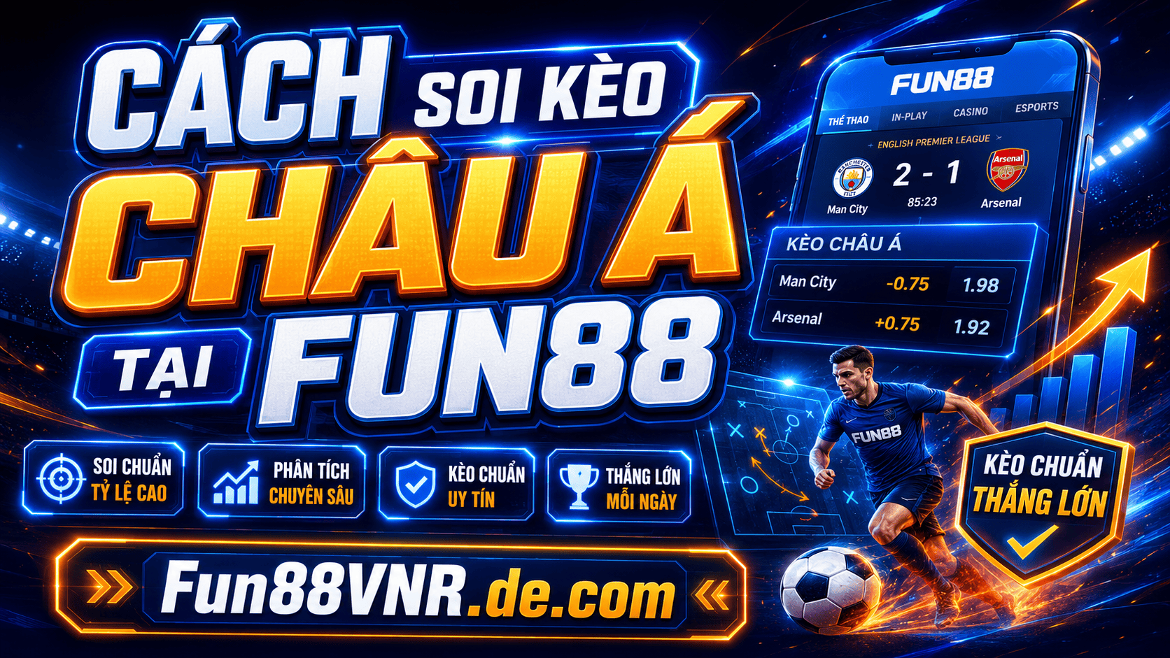 Cách soi kèo Châu Á cho người mới chơi tại Fun88