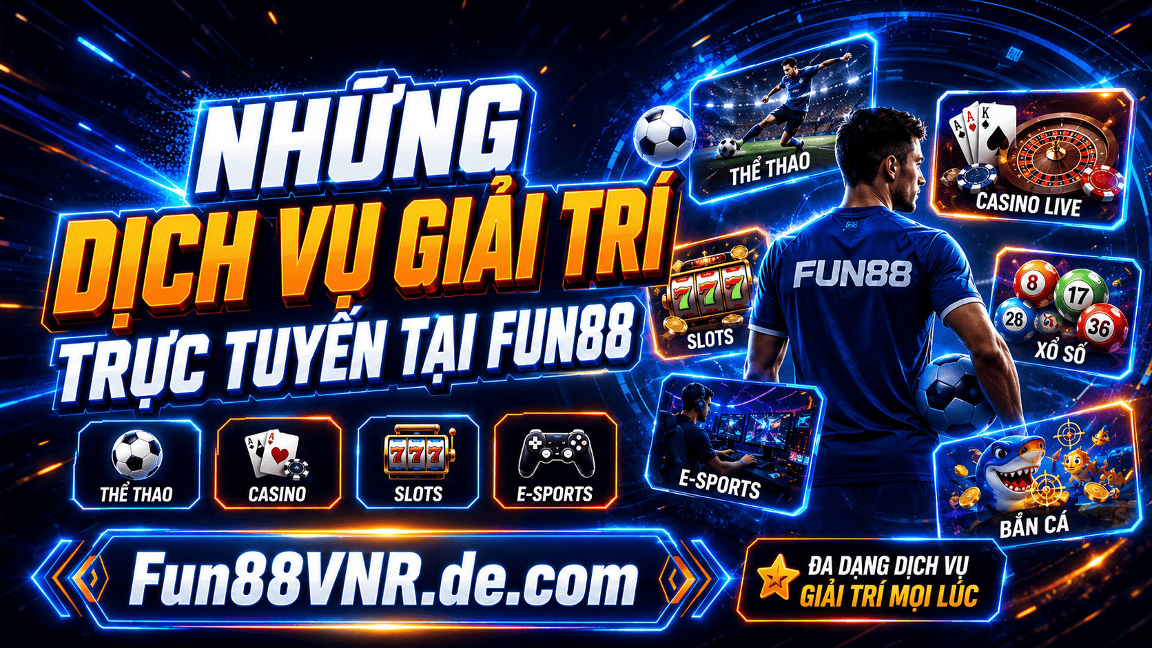 Fun88 có những dịch vụ giải trí trực tuyến nào phù hợp với người mới?