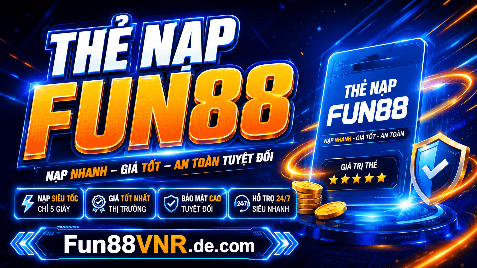 Giới thiệu về thẻ nạp tiền FUN88