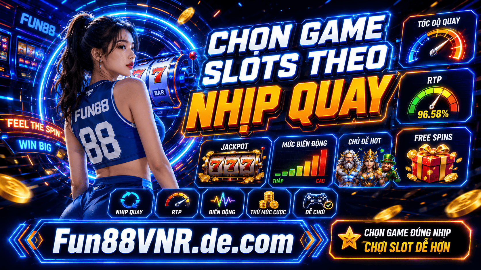 Chọn game slots theo nhịp quay và trải nghiệm cá nhân