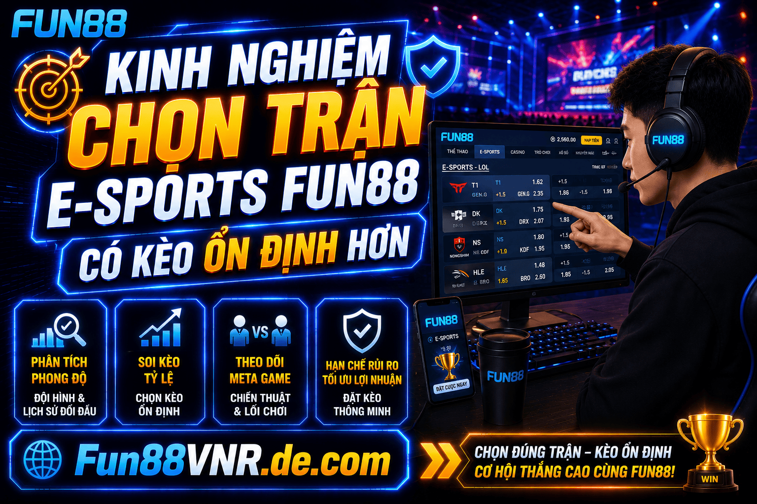 Huong dan theo doi ty le cuoc va bien dong keo E-sports