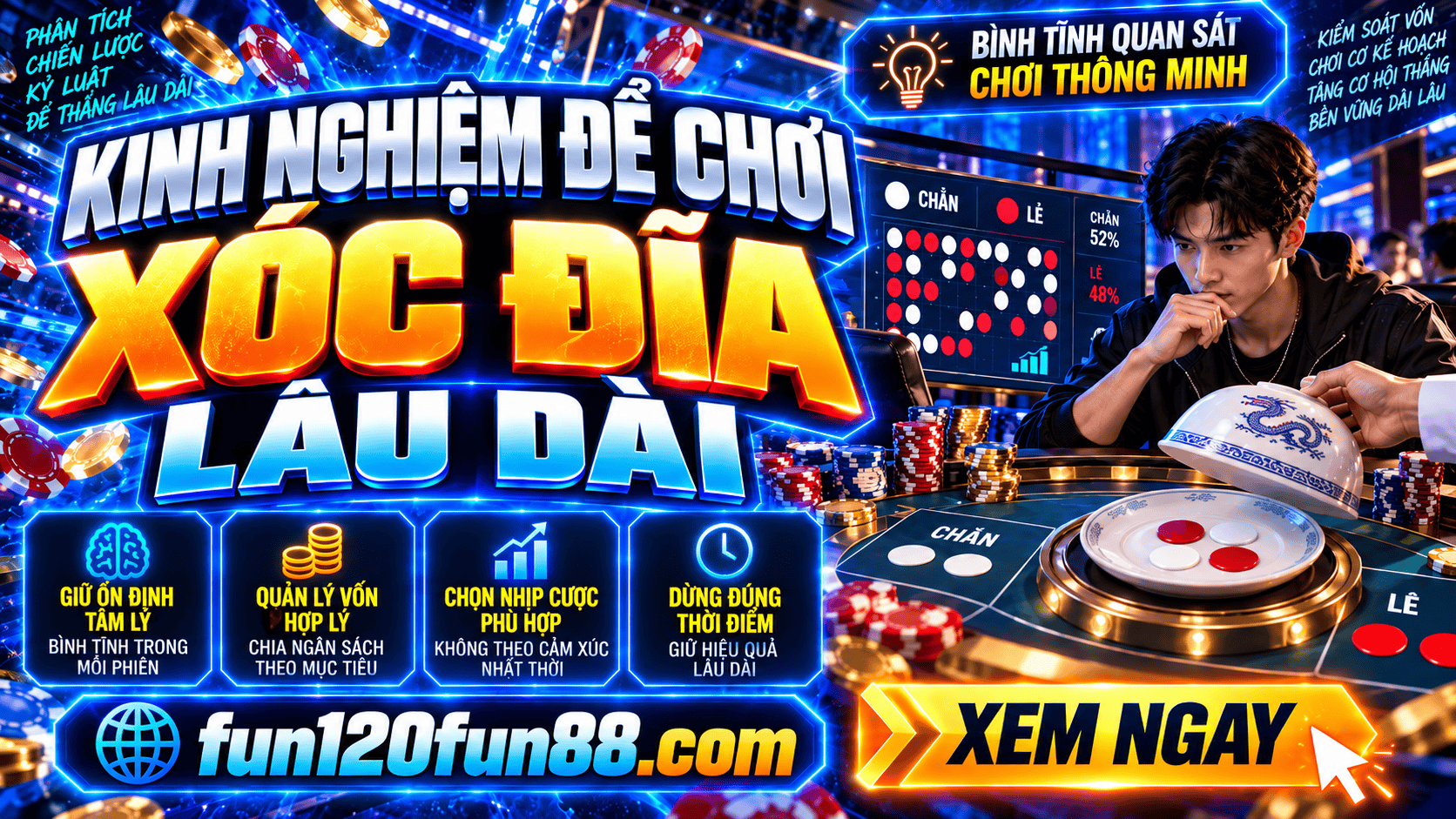 Kinh nghiem chon cua de duy tri cach choi xoc dia on dinh
