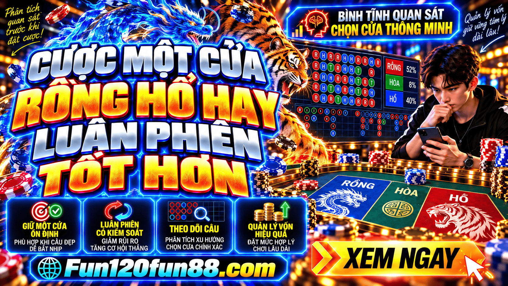 Nen cuoc mot cua Rong Ho hay luan phien tot hon?